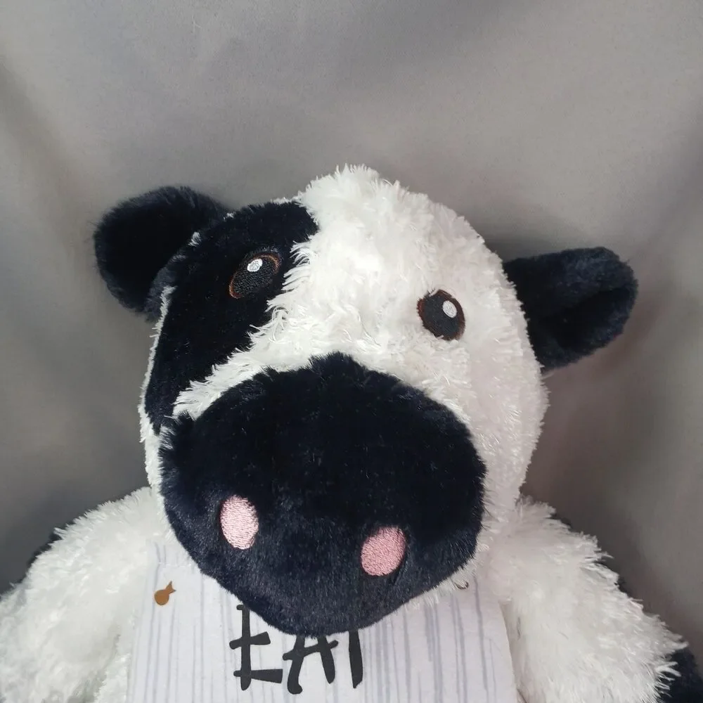 Chick-Fil-A Eat More Chicken Large Black White Cow 21